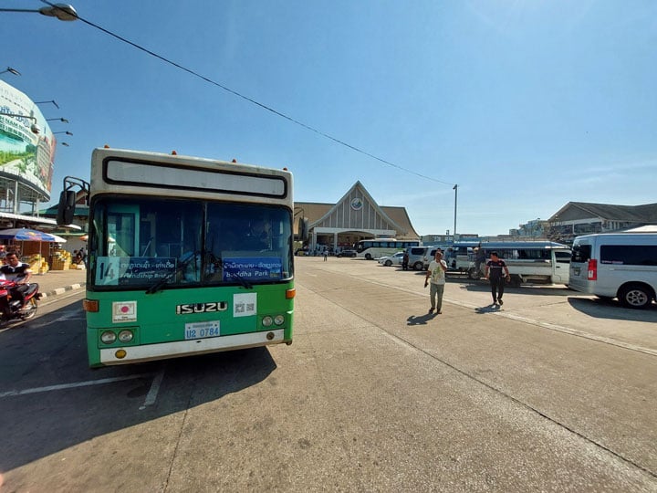 Grensovergang met de bus