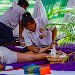 Thailändische Massage